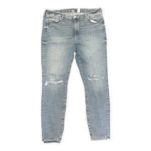 &Denim High Waisted Superskinny Jegging